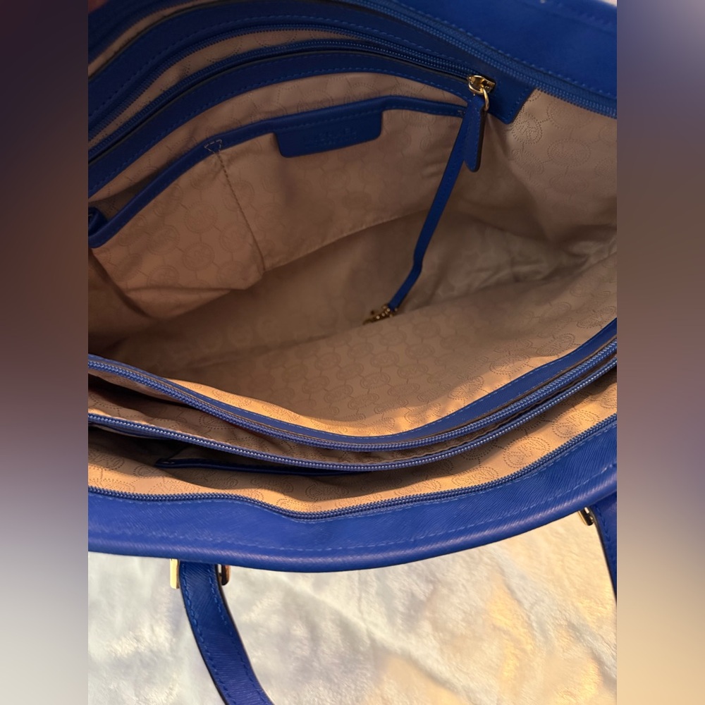 Michael Kors Vibrant Blue Tote - Picture 6 of 8